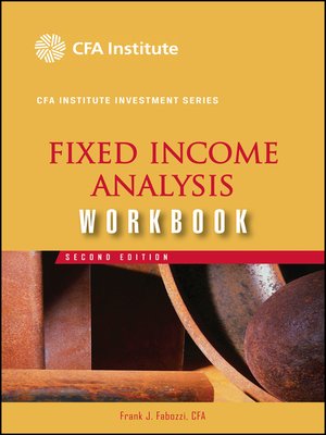 cover image of Fixed Income Analysis Workbook